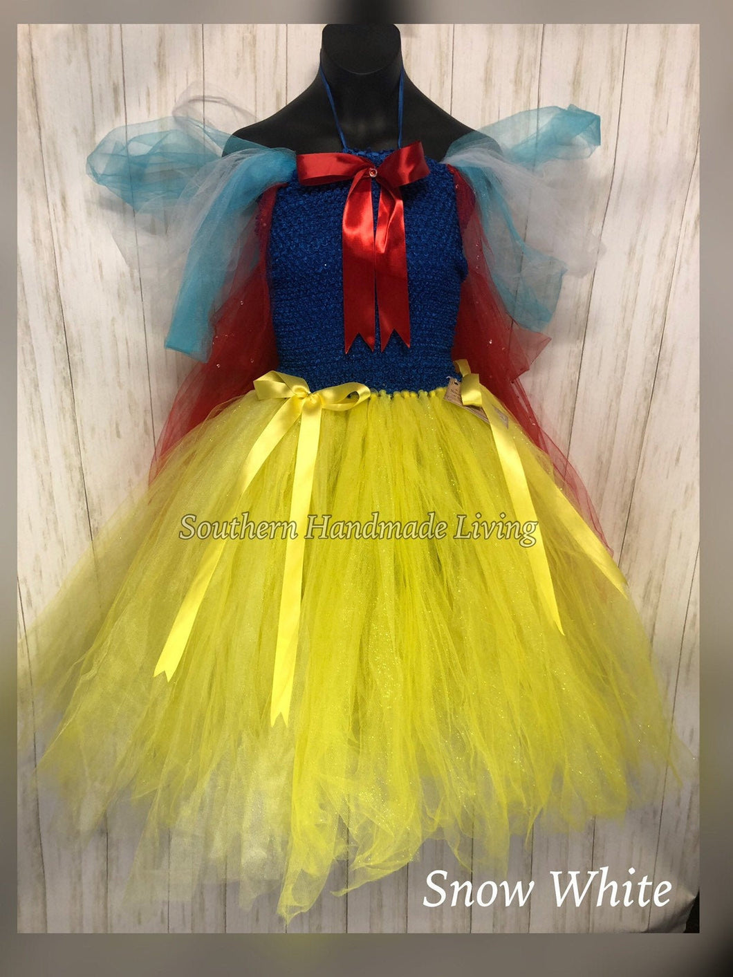 snow white tulle dress